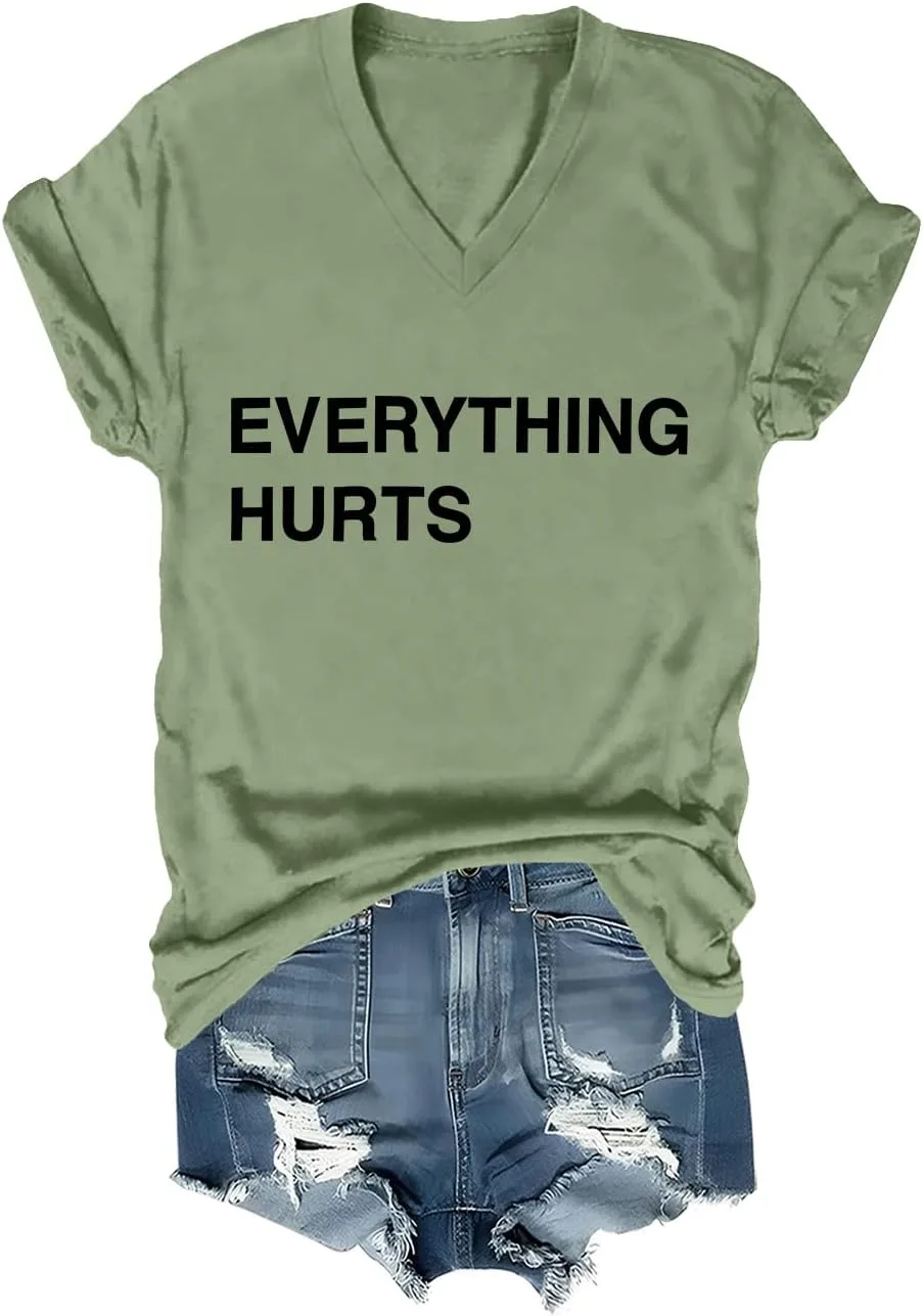 

Футболка Everything Hurts для мужчин и женщин Cibwobi