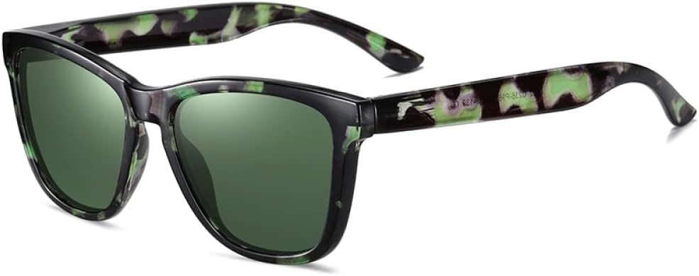 

Женские поляризованные солнцезащитные очки UV400 Мужские солнцезащитные очки Цветные оправы для очков Велоспорт Вождение Спорт Путешествия Очки generic, Tortoiseshell Green