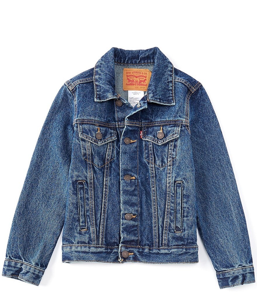 

Джинсовая куртка Levi's Big Boys 8-20, синий