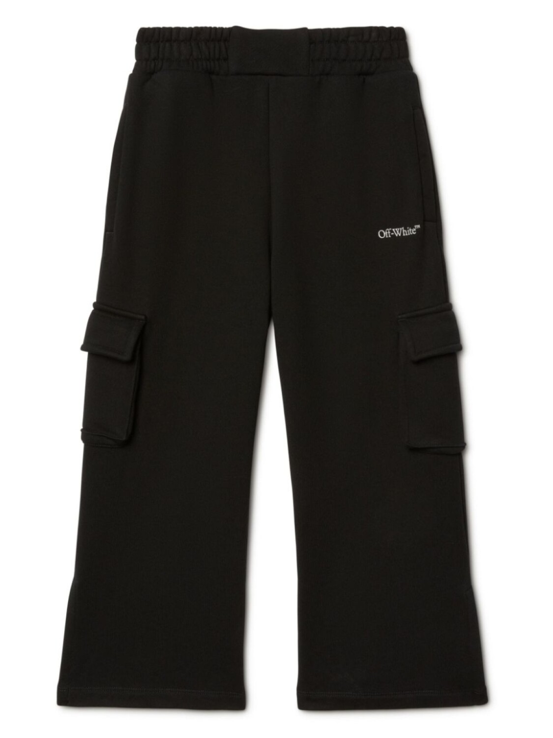 

Off-White Kids брюки карго Bookish, черный