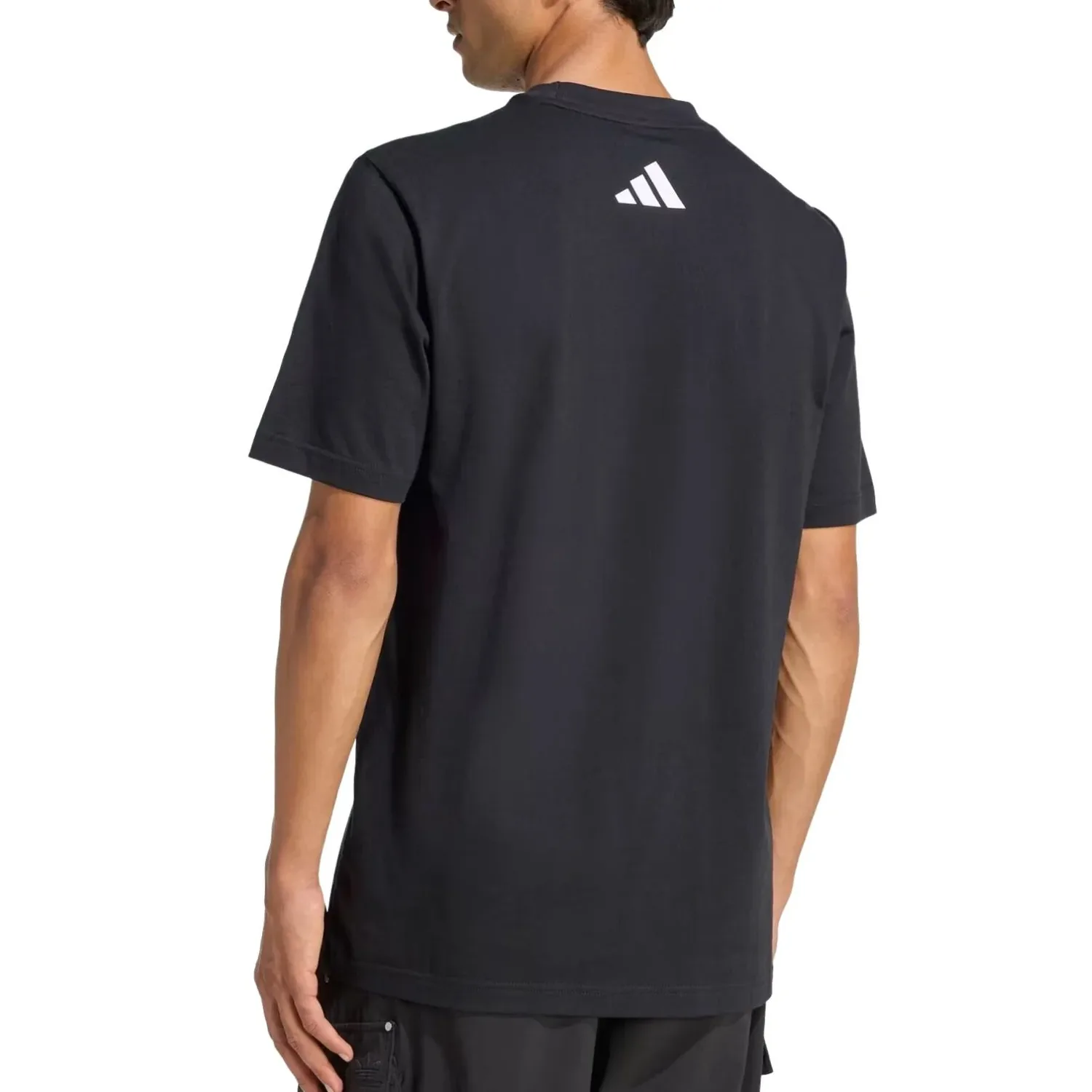 Футболка Adidas Mercedes-AMG F1 Team DNA Graphic T-Shirt 'Black Semi Mint Rush' — фото 3