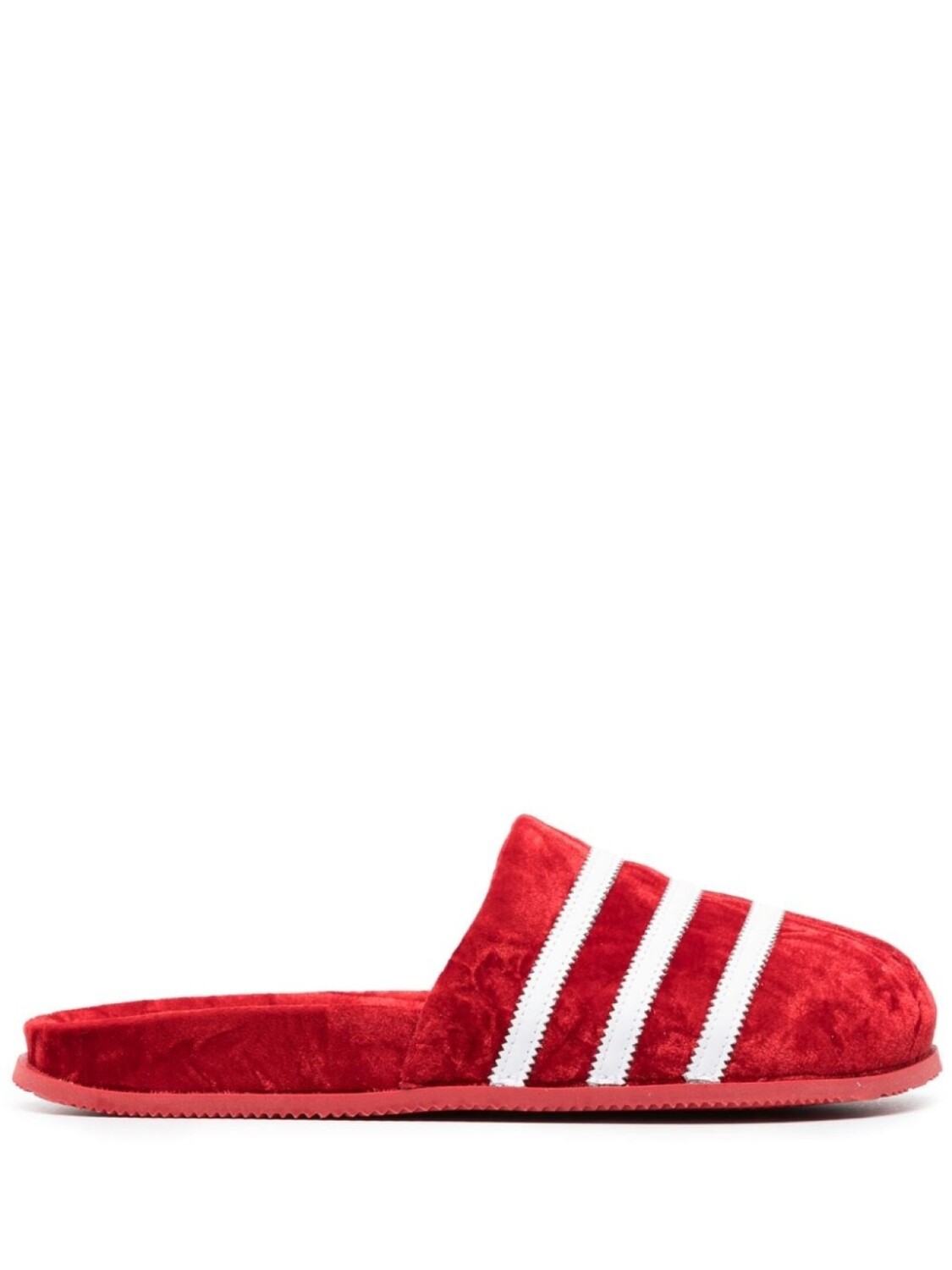 

Adidas бархатные шлепанцы Adimule, красный