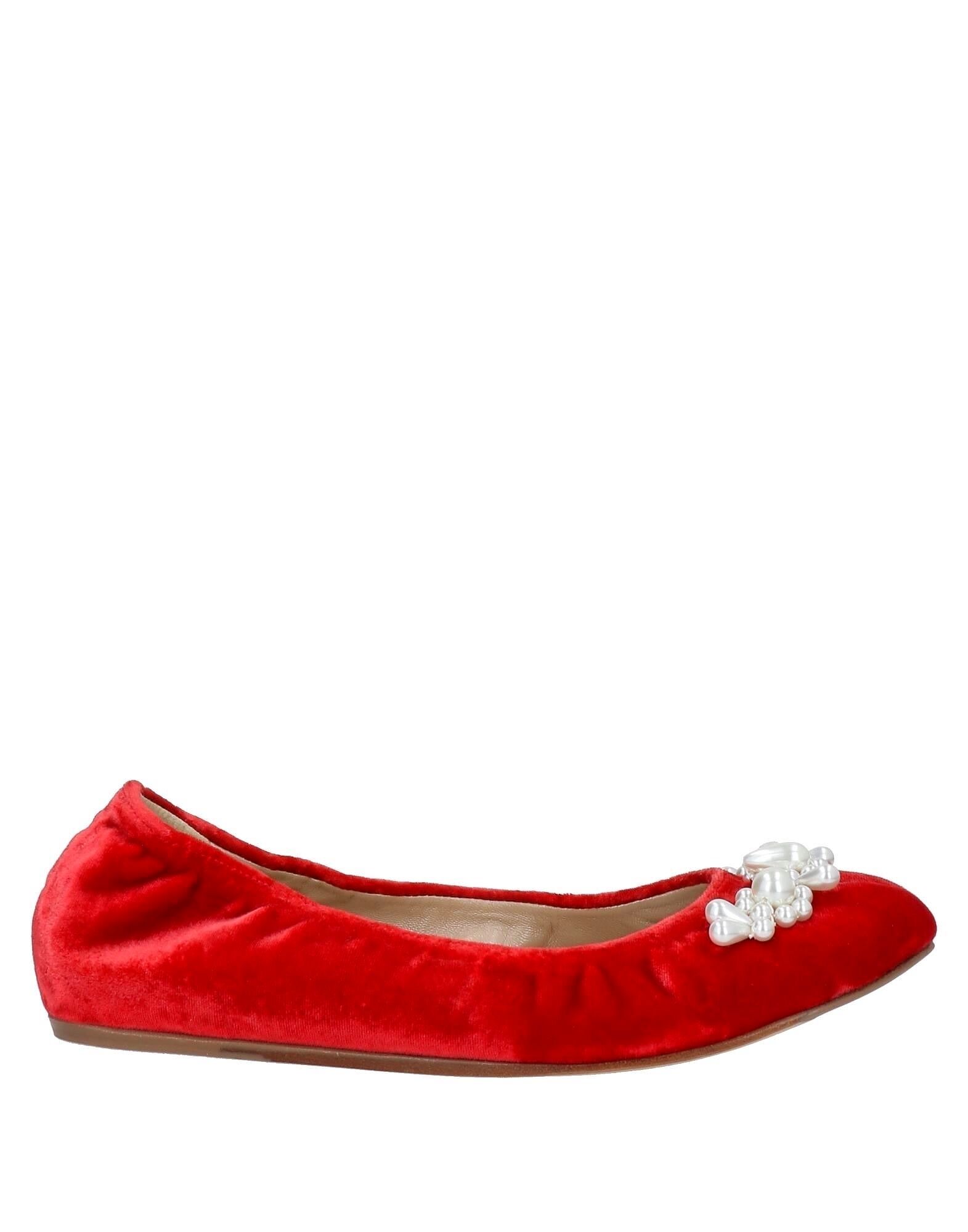Балетки Simone Rocha, красный
