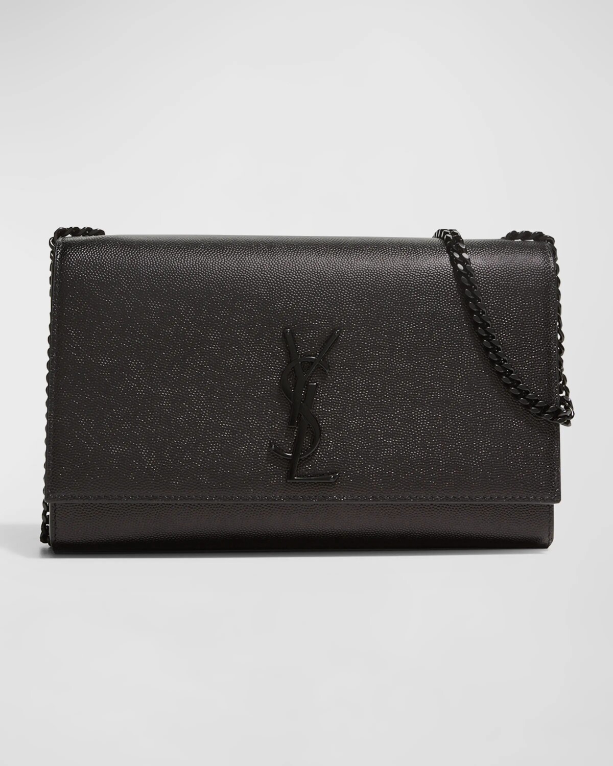 

Сумка через плечо Kate Medium YSL из зерненой кожи Saint Laurent, цвет Black