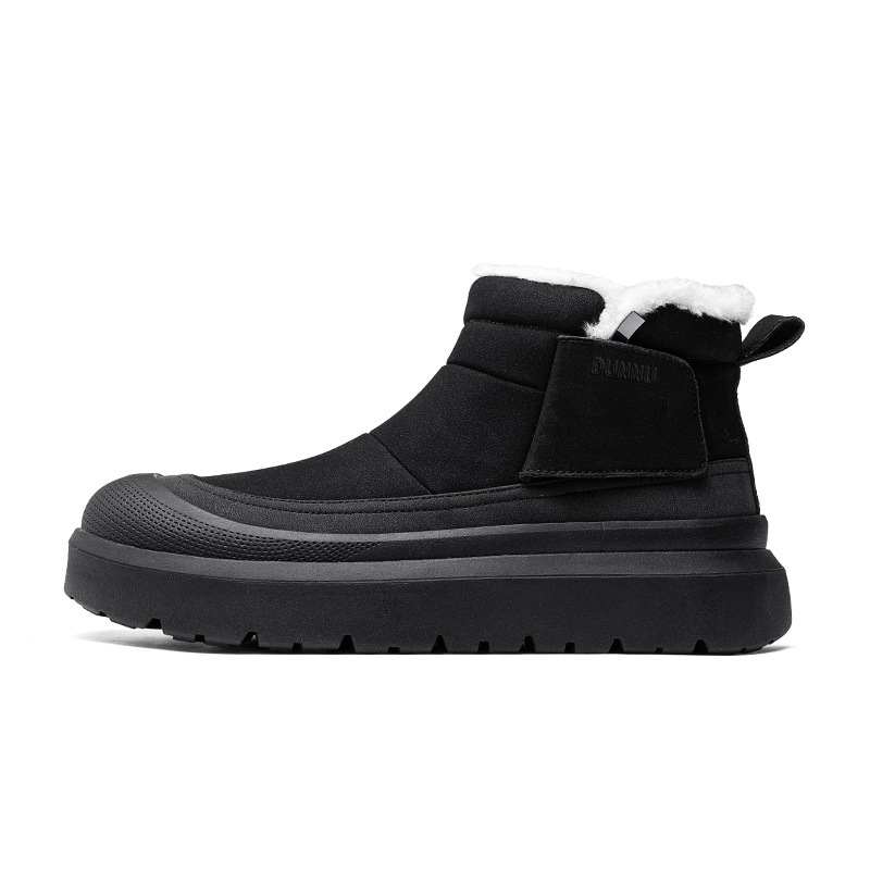 

Ботинки Warm Wear-Resistant Cushioning Height Increasing Slip-Resistant Balance Snow Boots Men's Dunnu, Black