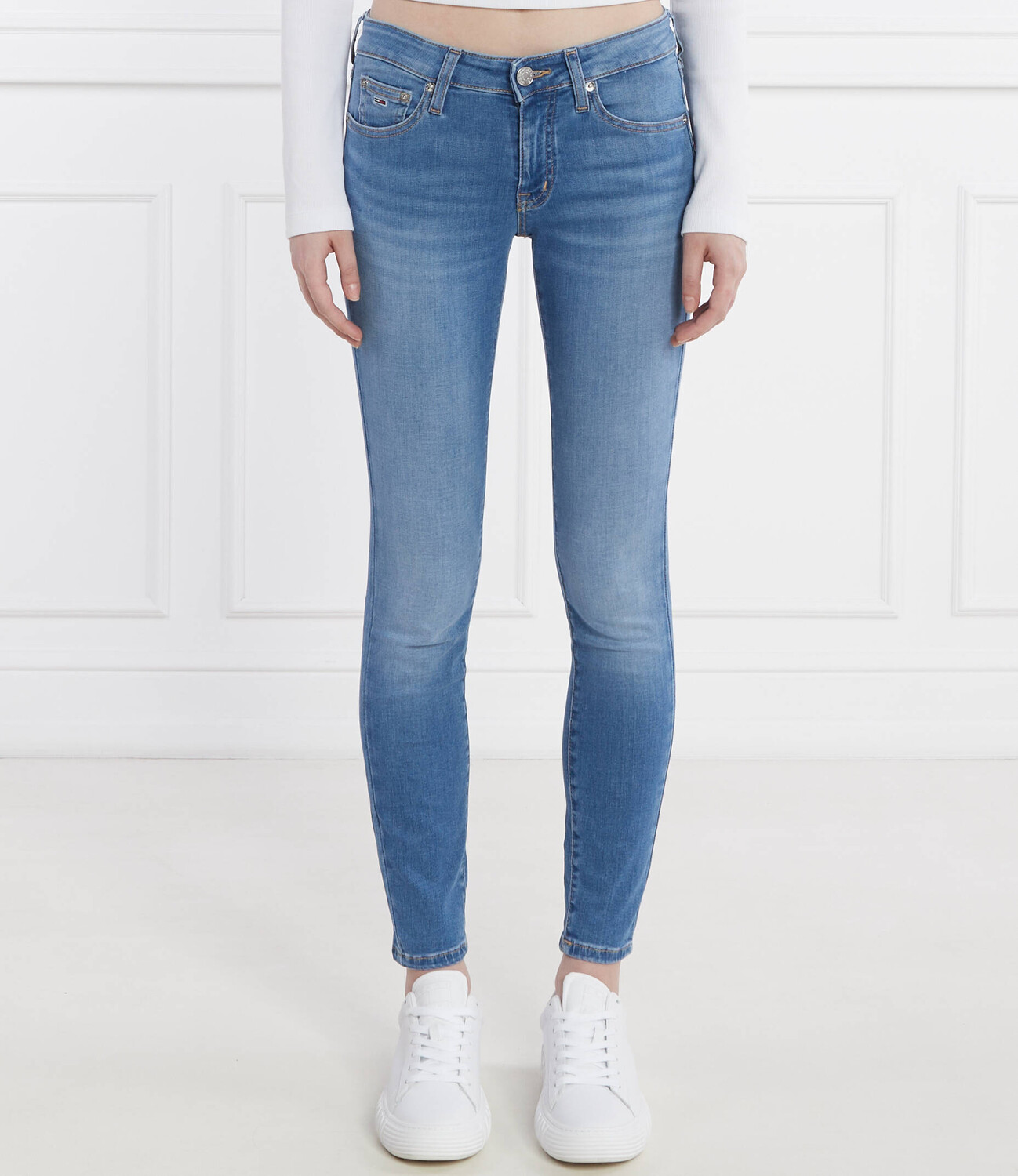 

Джинсы Tommy Jeans SOPHIE Skinny fit low waist, синий