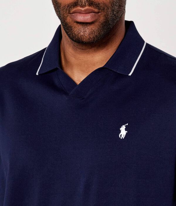 Рубашка поло Regular fit Polo Ralph Lauren, синий — фото 4