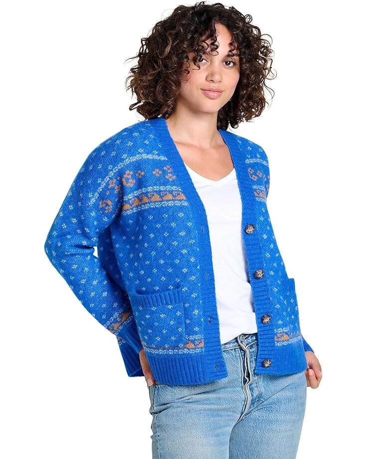 

Свитер Toad&Co Toddy Cardigan, цвет Nautical Fair Isle