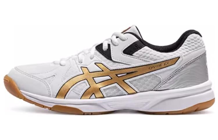 

Обувь для бадминтона Asics River CS унисекс, White/Gold