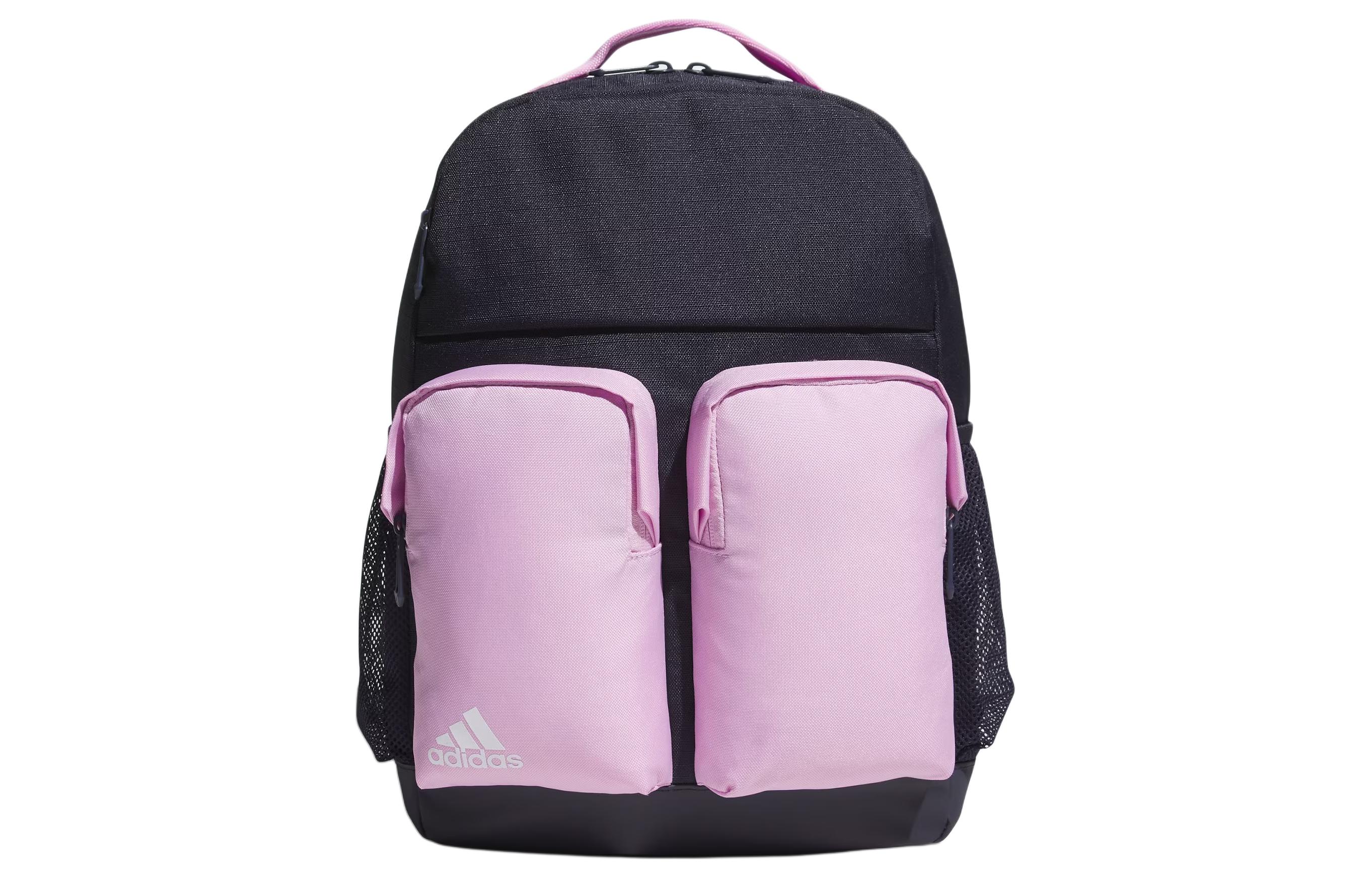 

Adidas Полиэстеровый рюкзак женский черный и розовый, Black & Pink