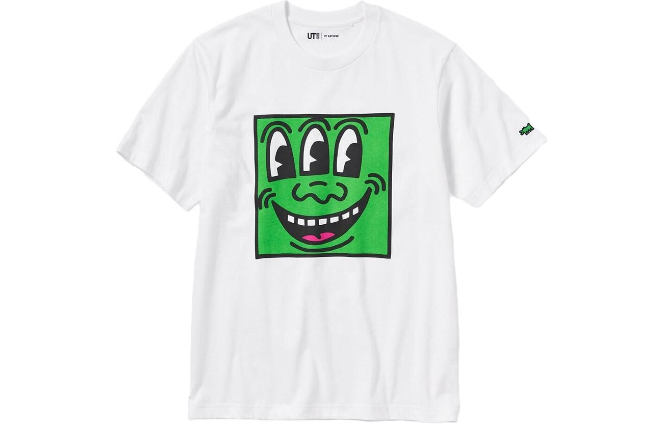 

Футболка унисекс белая Uniqlo, белый