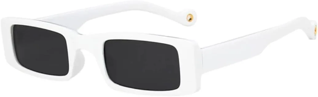 

Модные женские и мужские винтажные солнцезащитные очки для путешествий и вождения, солнцезащитные очки с защитой от УФ-излучения UV400 VVTWSSW, White Gray