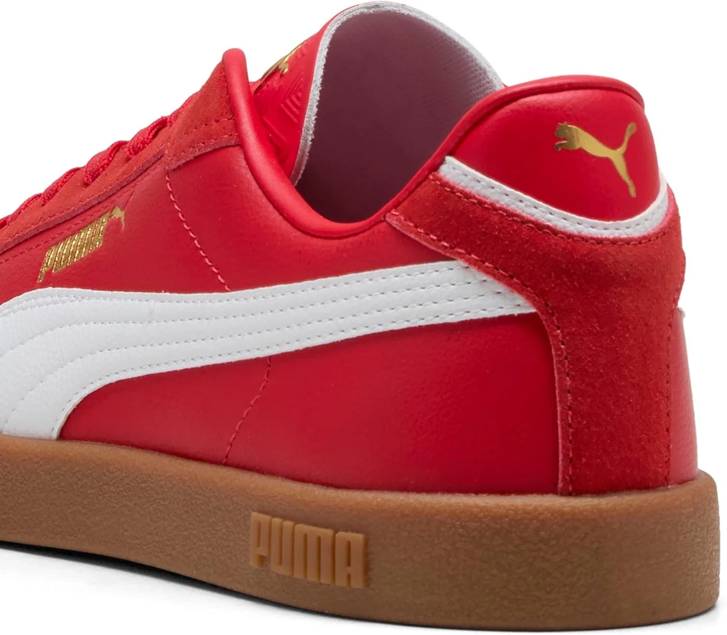 Кроссовки PUMA Unisex Club II Era, Red With White — фото 2