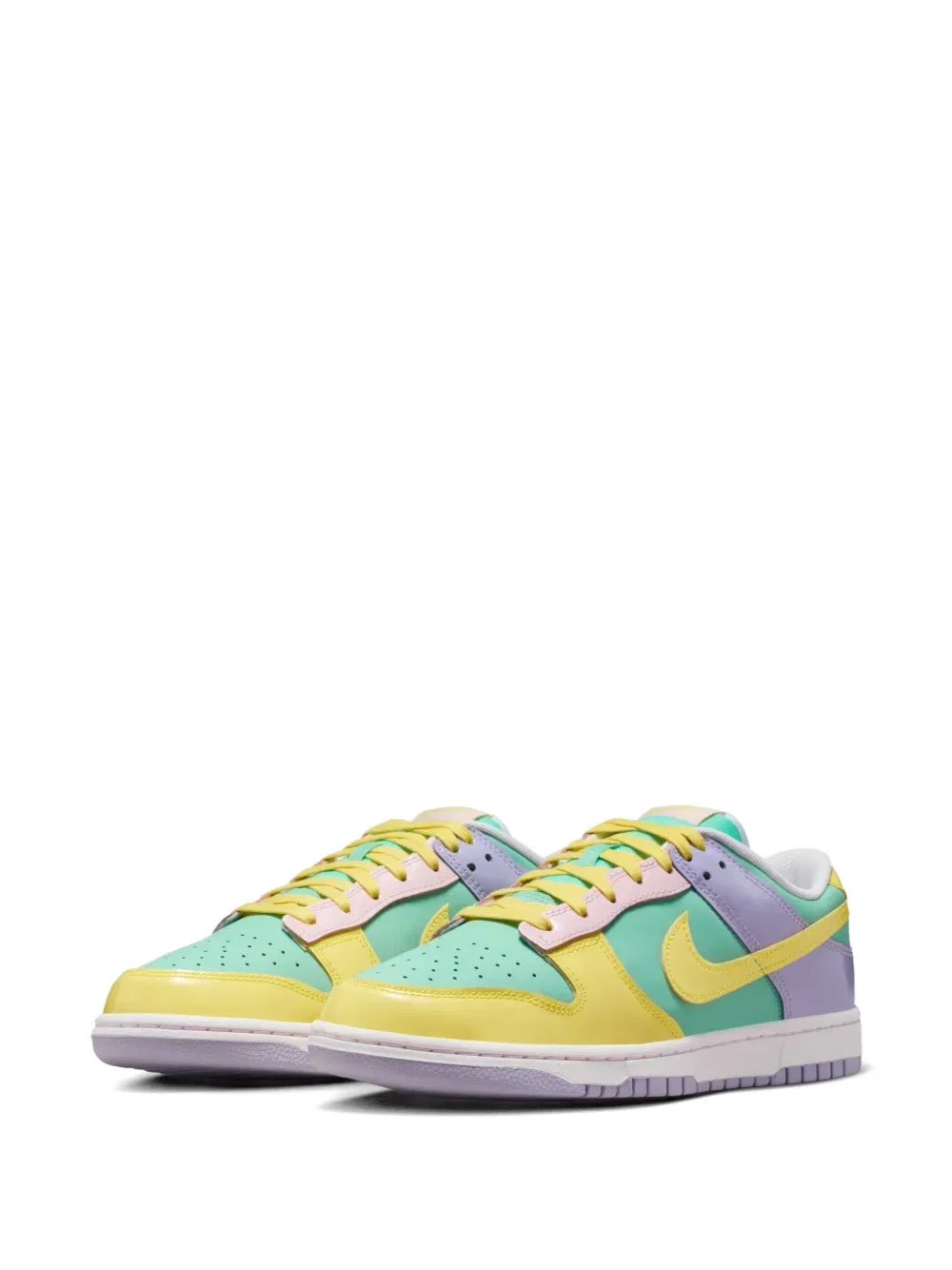 Низкие кроссовки Dunk на шнуровке Nike, желтый — фото 2