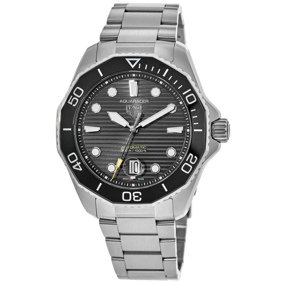 

Tag Heuer Aquaracer 300M Автоматические мужские часы из стали с черным циферблатом WBP201A.BA0632