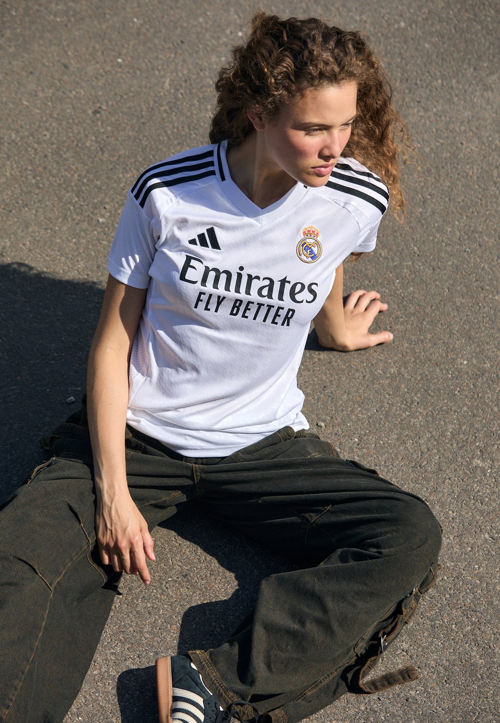 

Футбольная майка REAL MADRID 24/25 HOME adidas, белый