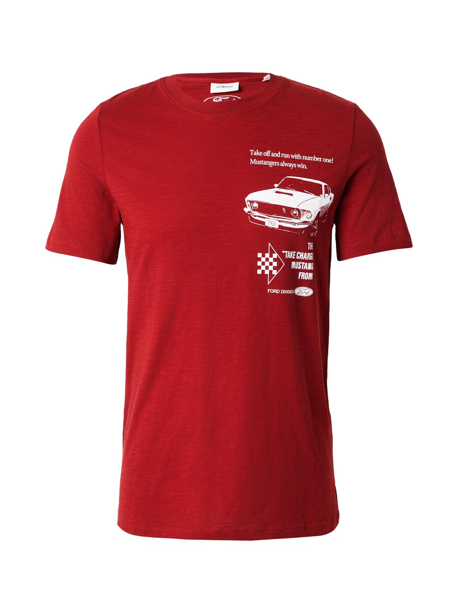 

Рубашка s.Oliver, бургундия