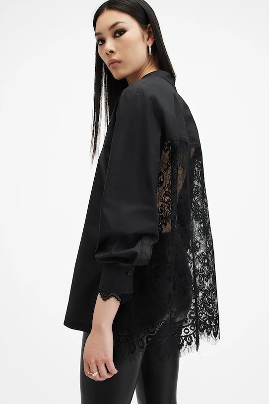 

Рубашка ETHEL LACE Allsaints, черный