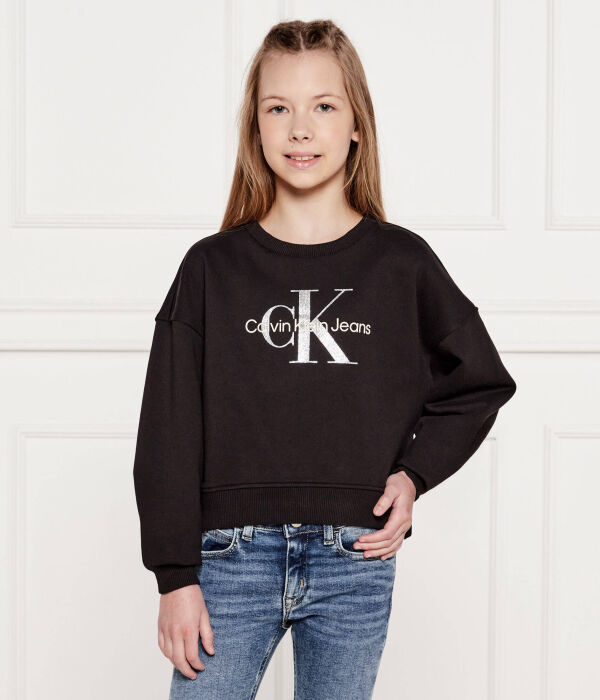 

Свитер Loose fit Calvin Klein Jeans, черный