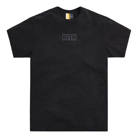 

Футболка triple box logo t-shirt 'black' Kith, черный