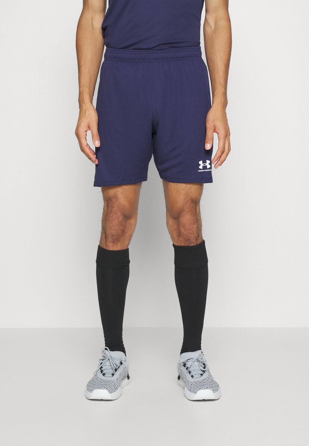 

Спортивные шорты Challenger Under Armour, цвет midnight navy/white