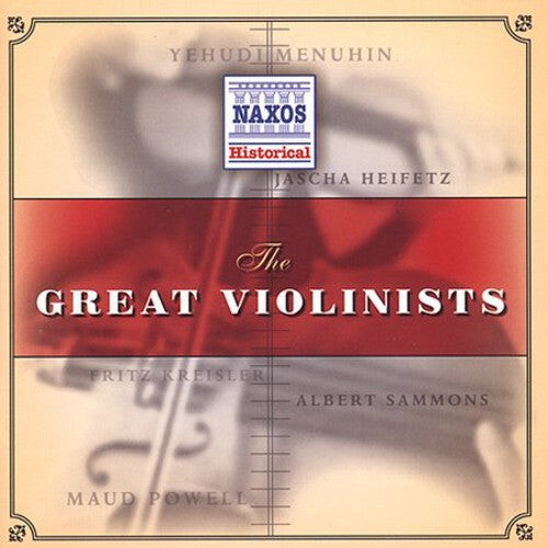 

CD диск Great Violinists / Various: Great Violinists