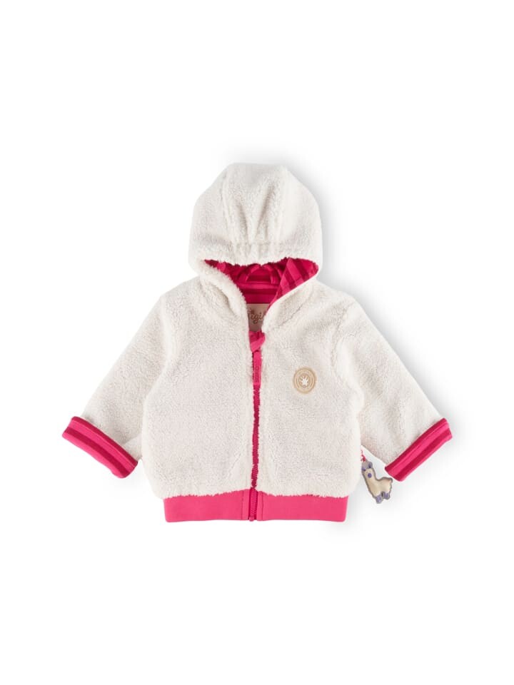 

Флисовая куртка Sigikid crazy lama, белый