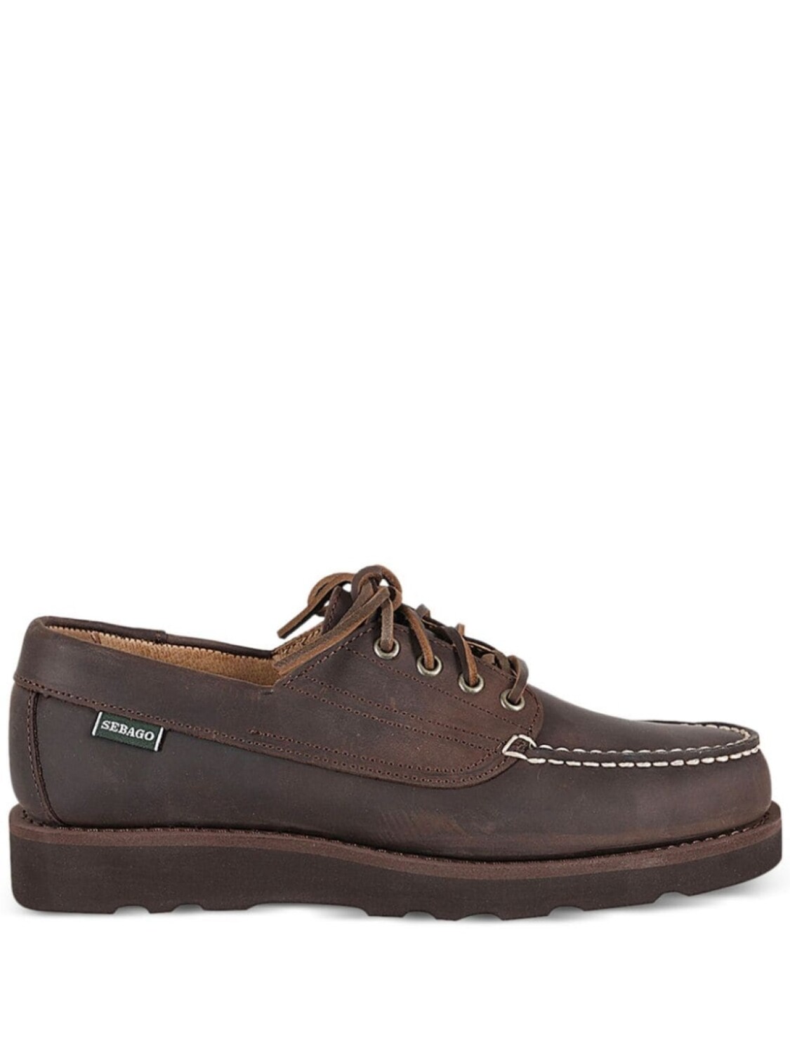 

Кожаные броги Sebago, коричневый