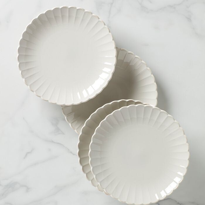 

Обеденная тарелка Lenox French Perle, набор из 4 шт, белый