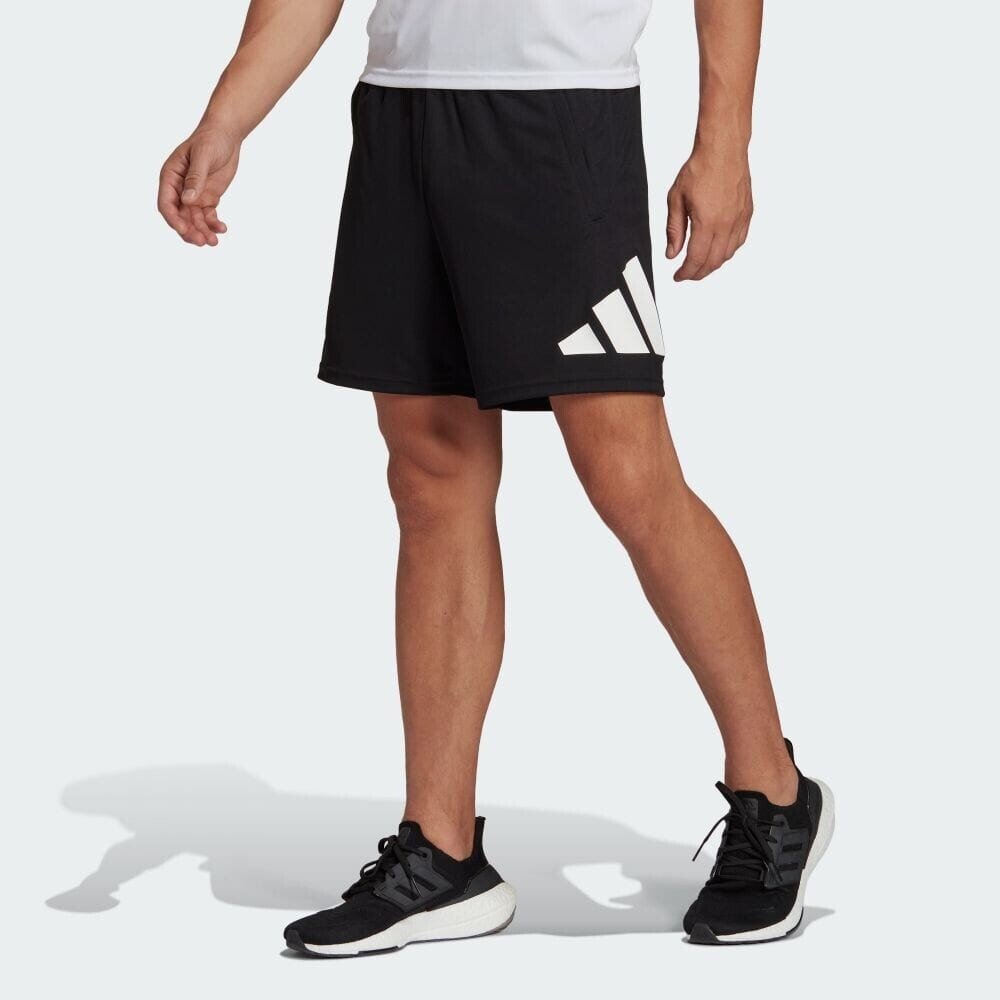 

Шорты Adidas Train Essentials Logo Training Shorts, цвет Black White