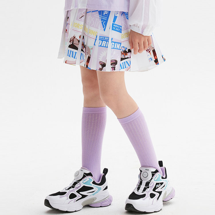 Футболка FILA KIDS с принтом по всей поверхности — фото 4