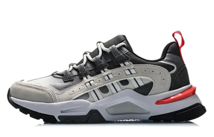 

LINING Reverse Lifestyle Shoes Men Low-top Gray