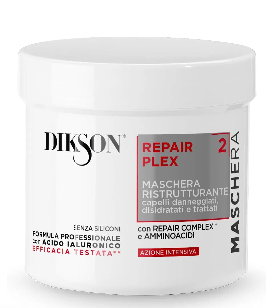 Набор Dikson Repair Plex: шампунь, маска и спрей для поврежденных волос Dikson — фото 3