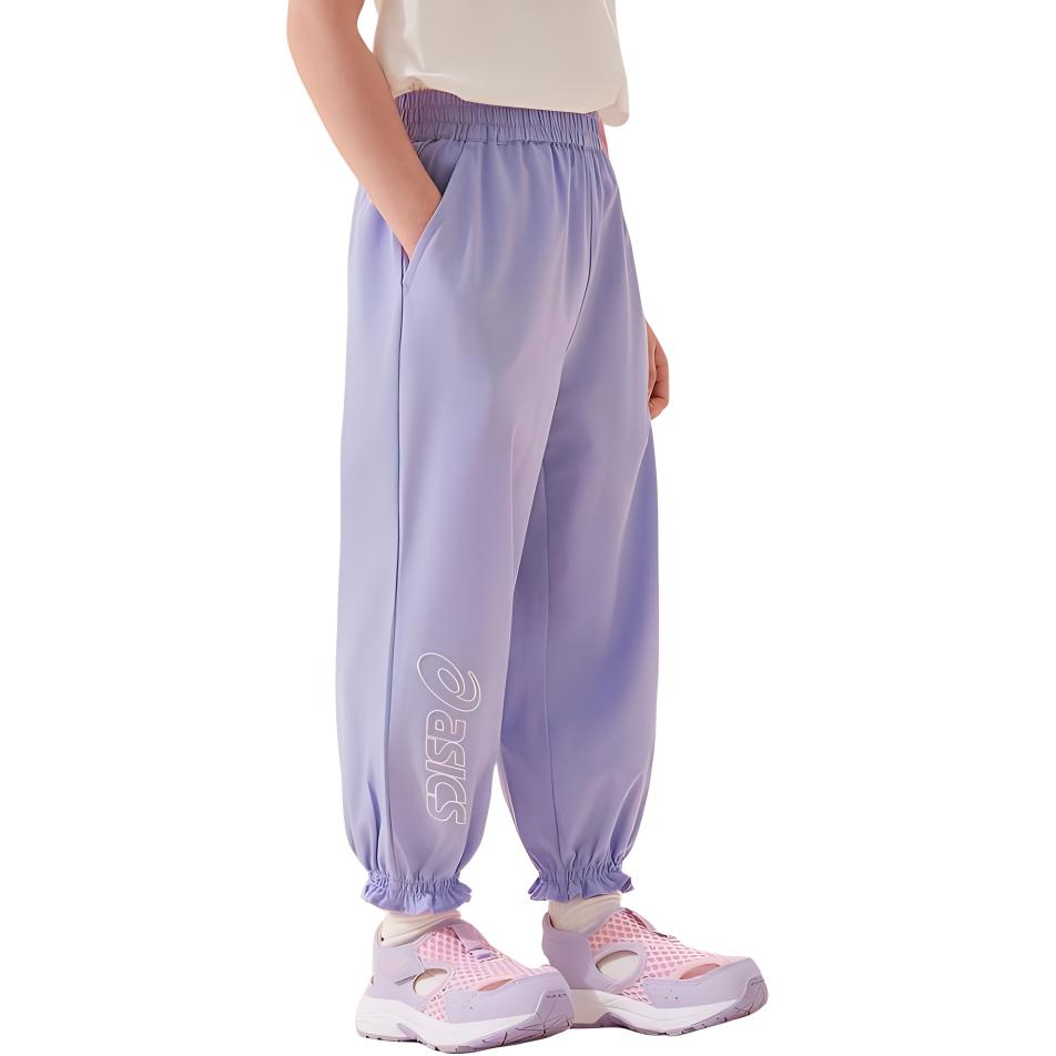 ASICS Детские спортивные штаны для детей 3-7 лет Sports Performance Purple — фото 4