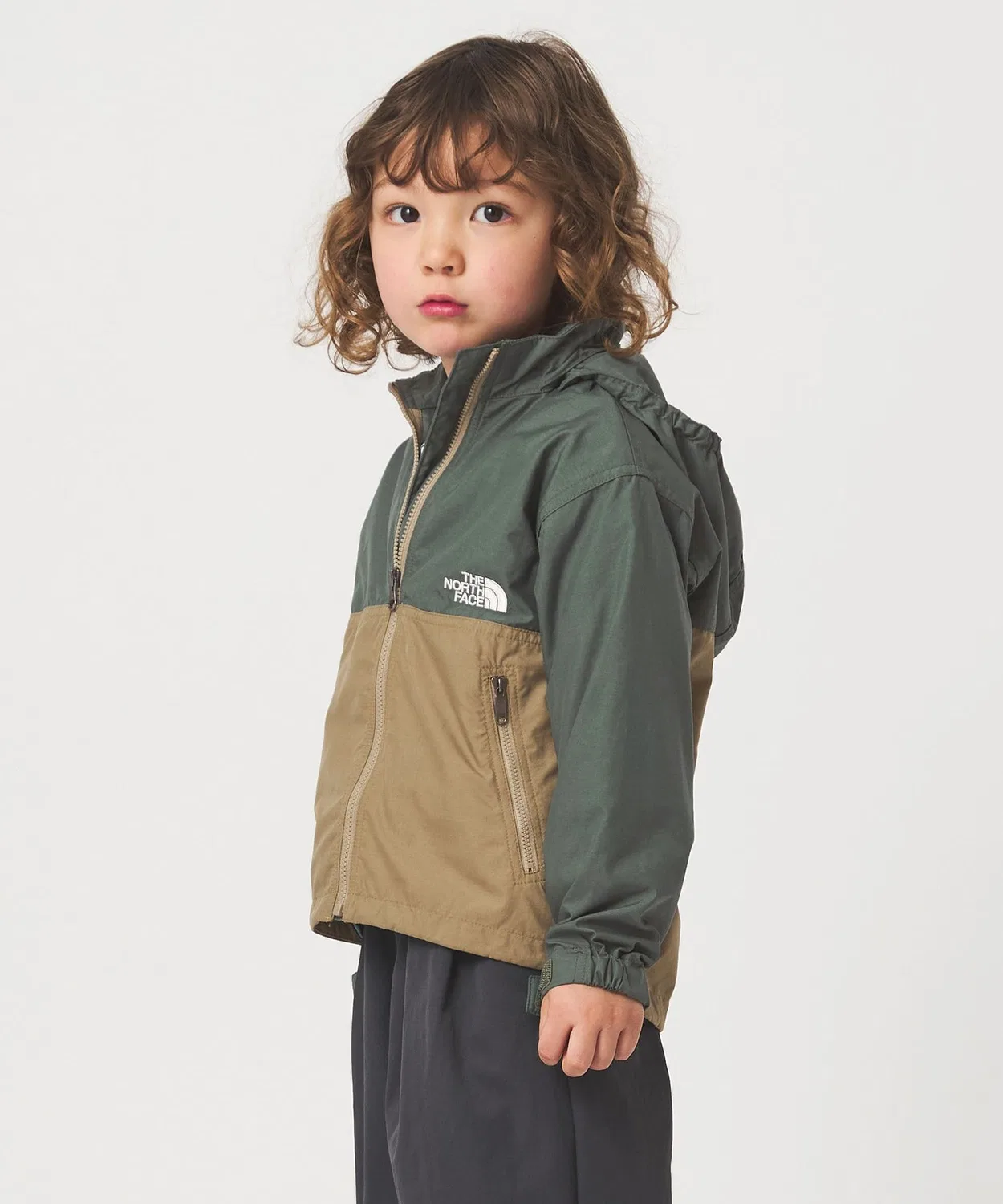Куртка детская The North Face Compact Jacket, 110-120 см, чёрный — фото 2