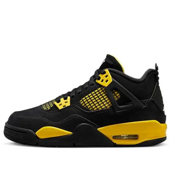 

Кроссовки 4 retro 'thunder' Air Jordan, черный