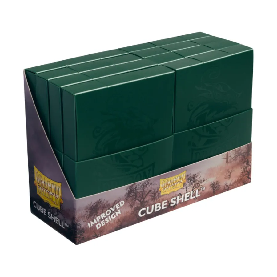 

Cube Shell - Лесной зеленый, Dragon Shield - Deck Boxes & Card Storage