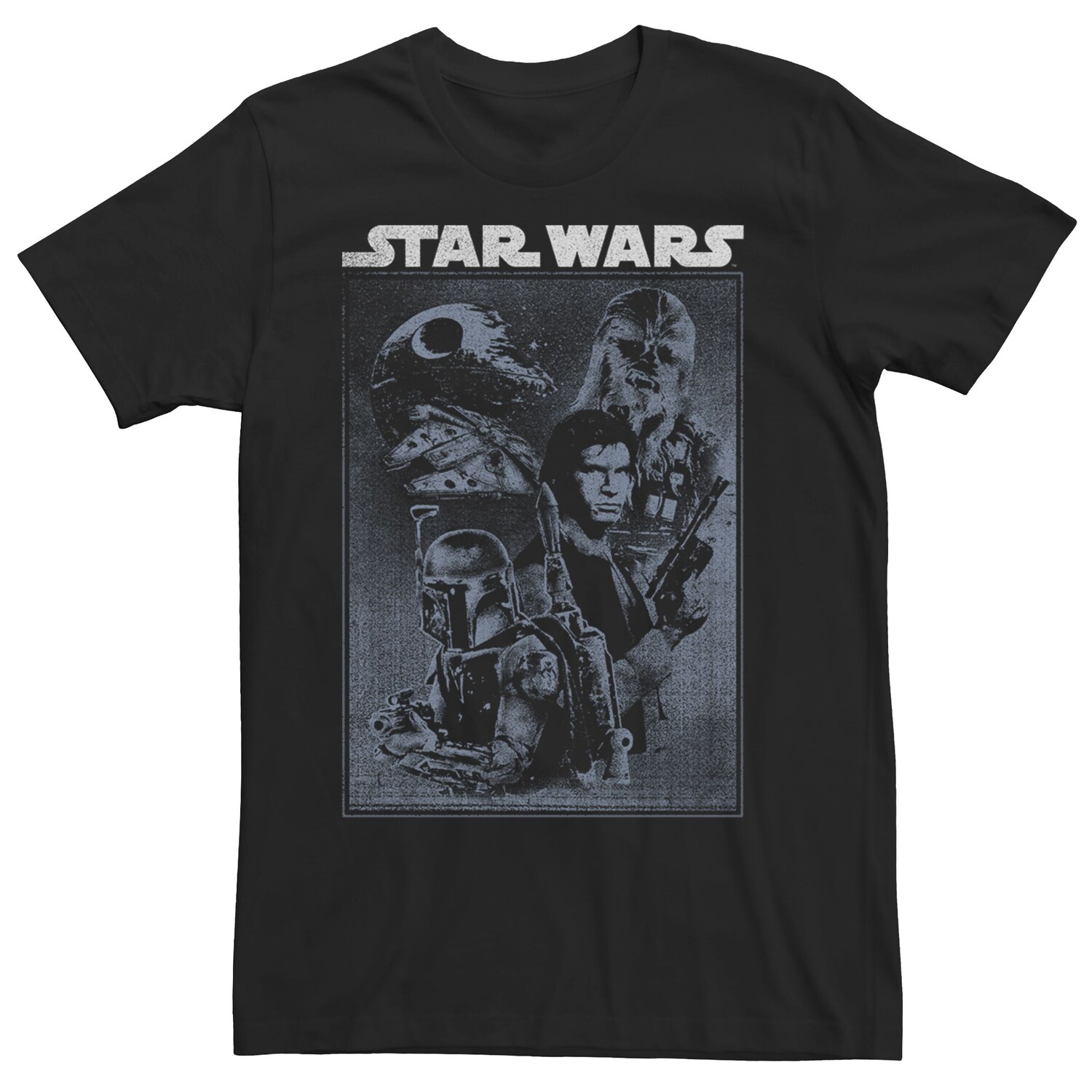 

Мужская футболка с плакатом Star Wars Retro Rivals Licensed Character