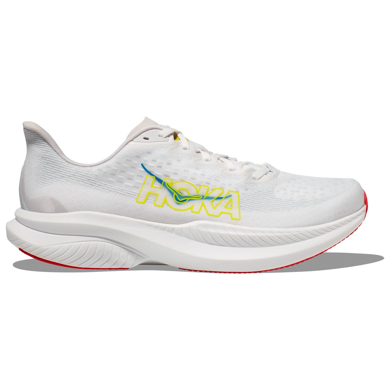 

Беговая обувь Hoka Mach 6, цвет White/Nimbus Cloud