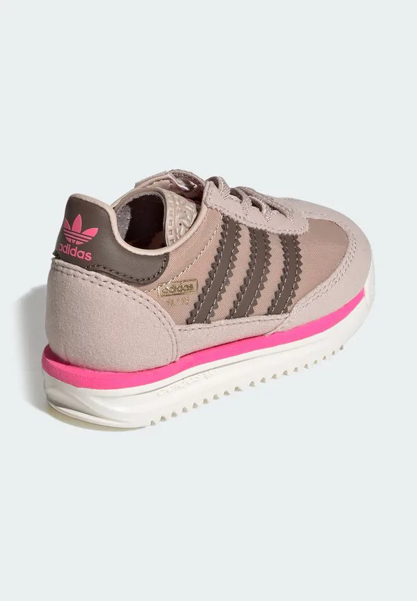 Кроссовки sl 72 рс Adidas Originals, Taupe Earth Strata Lucid Pink — фото 4