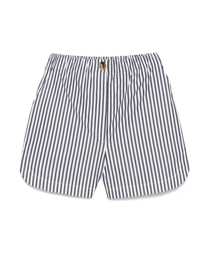 

Черные шорты с эластичным поясом и карманами. Sportmax, черный