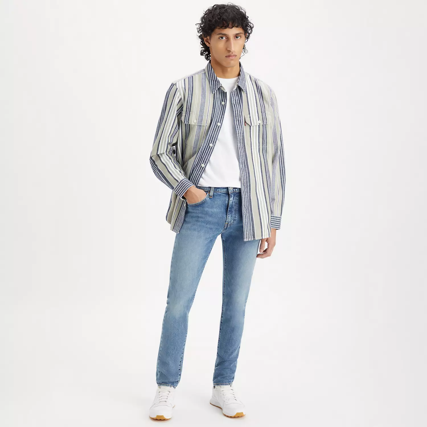 

Мужские джинсы скинни 510 Levi's, цвет Fly Amanita - Medium Wash - Stretch