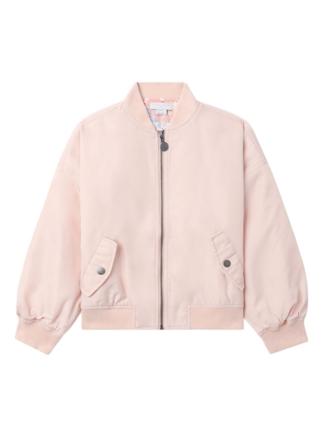 

Детская куртка-бомбер на молнии Stella McCartney Stella Mccartney Kids, розовый