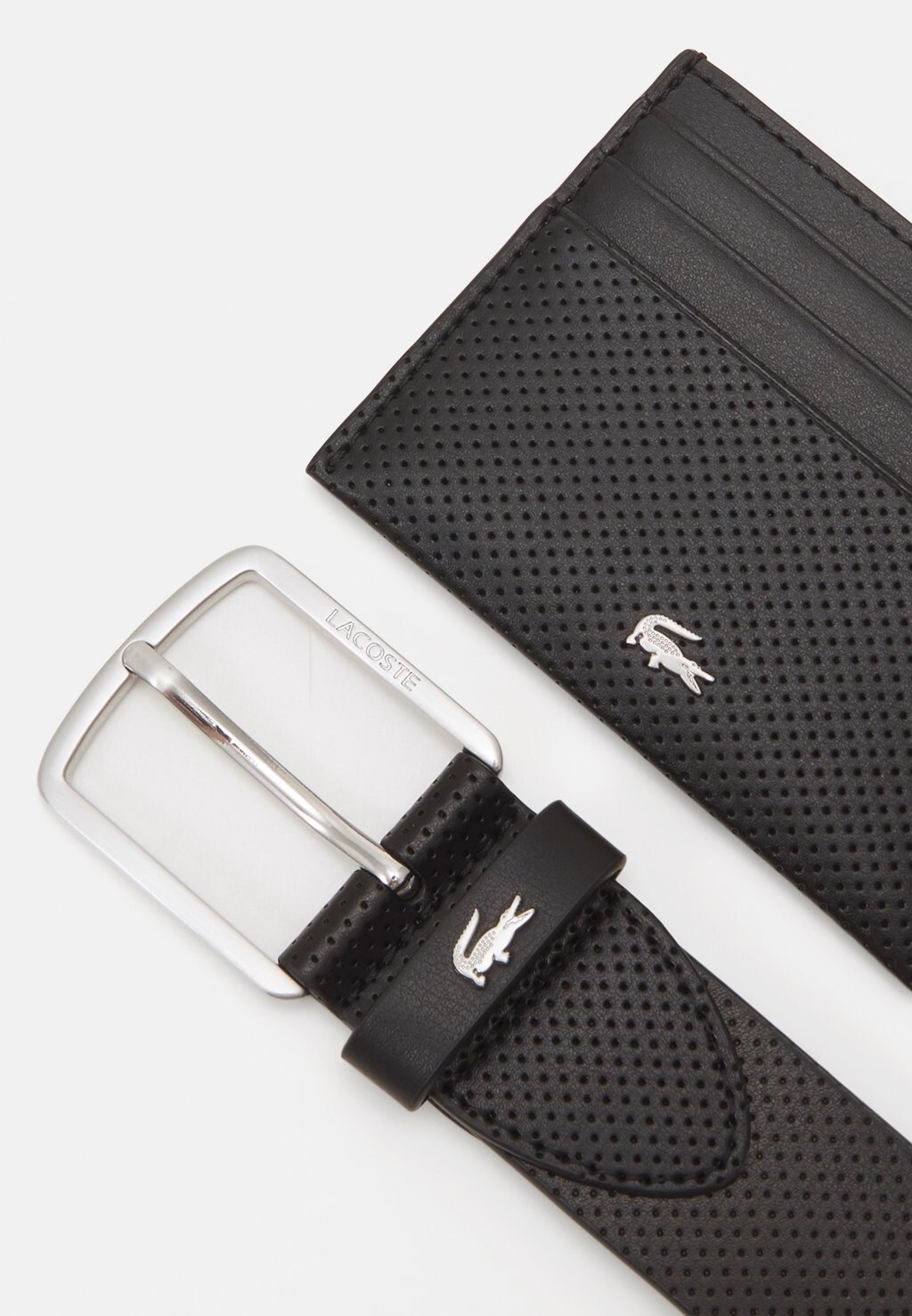 

Пояс PUNCH BELT BOX SET Lacoste, черный