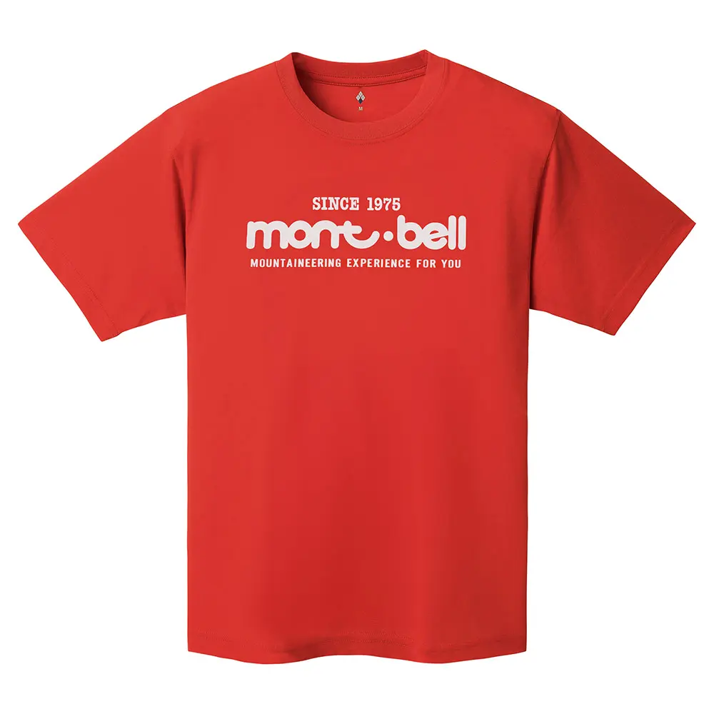 

Футболка Unisex быстросохнущая MONTBELL, красный