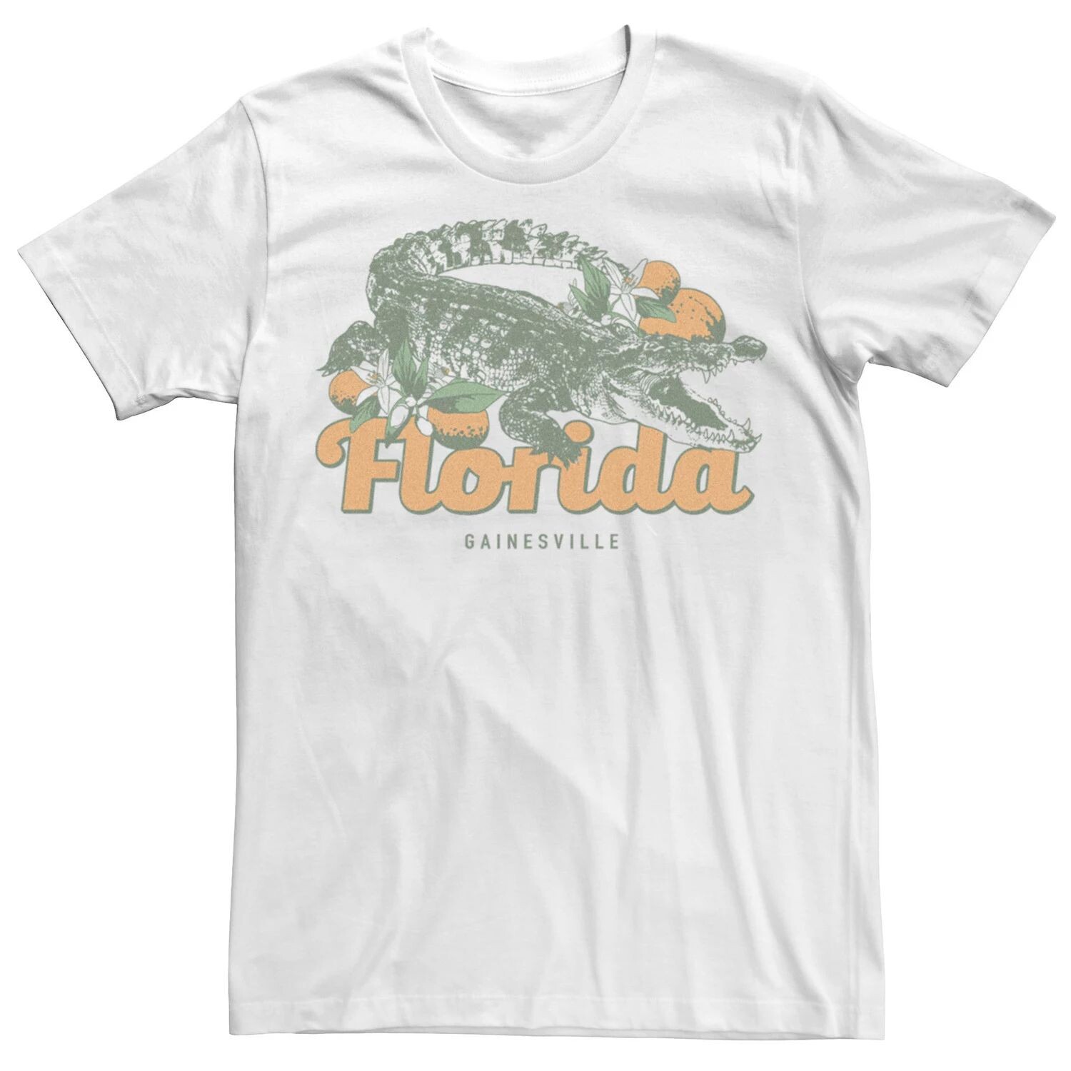 

Мужская футболка с логотипом Florida Gainesville Croc Licensed Character