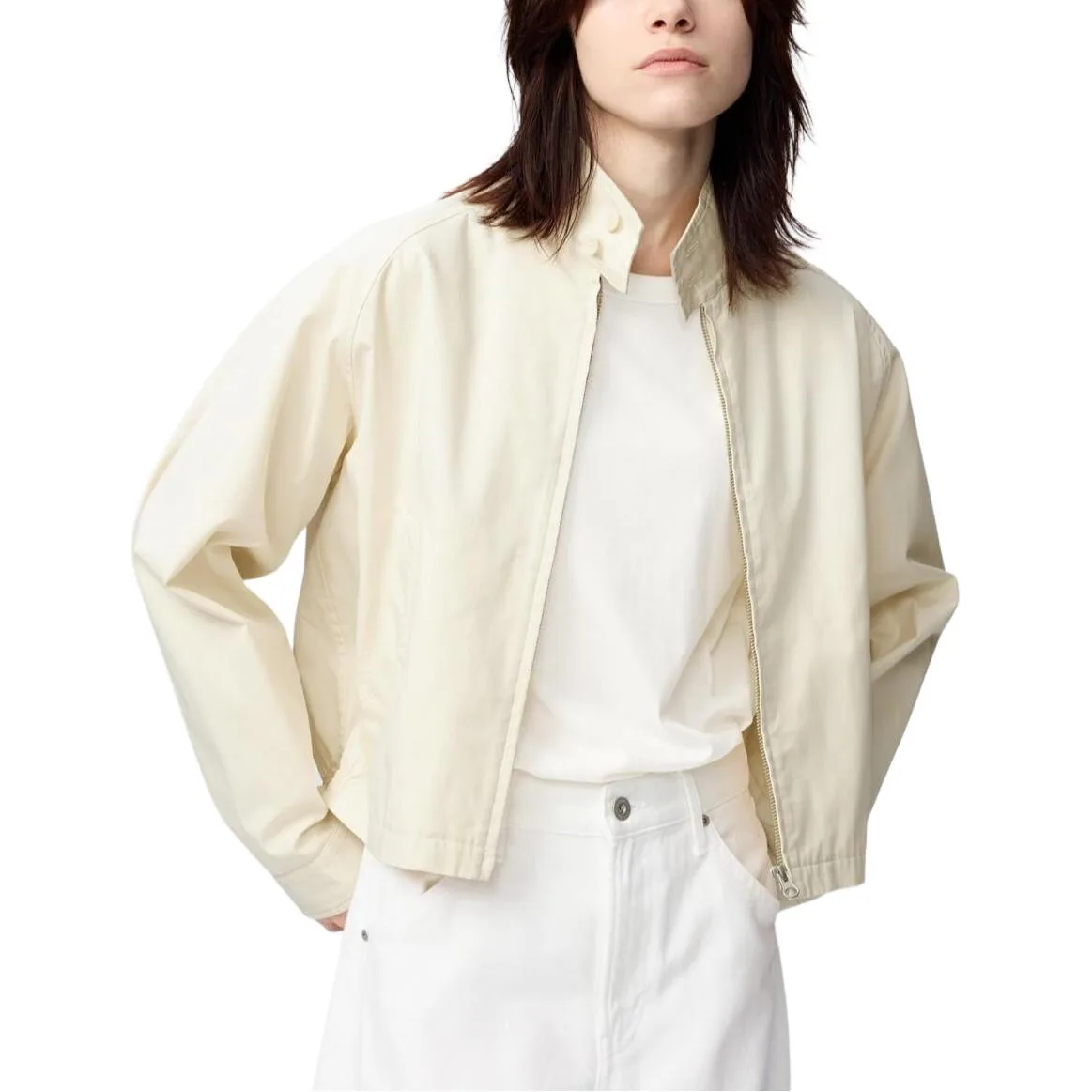 Короткое пальто U Collection SS26 UNIQLO, светло-бежевый
