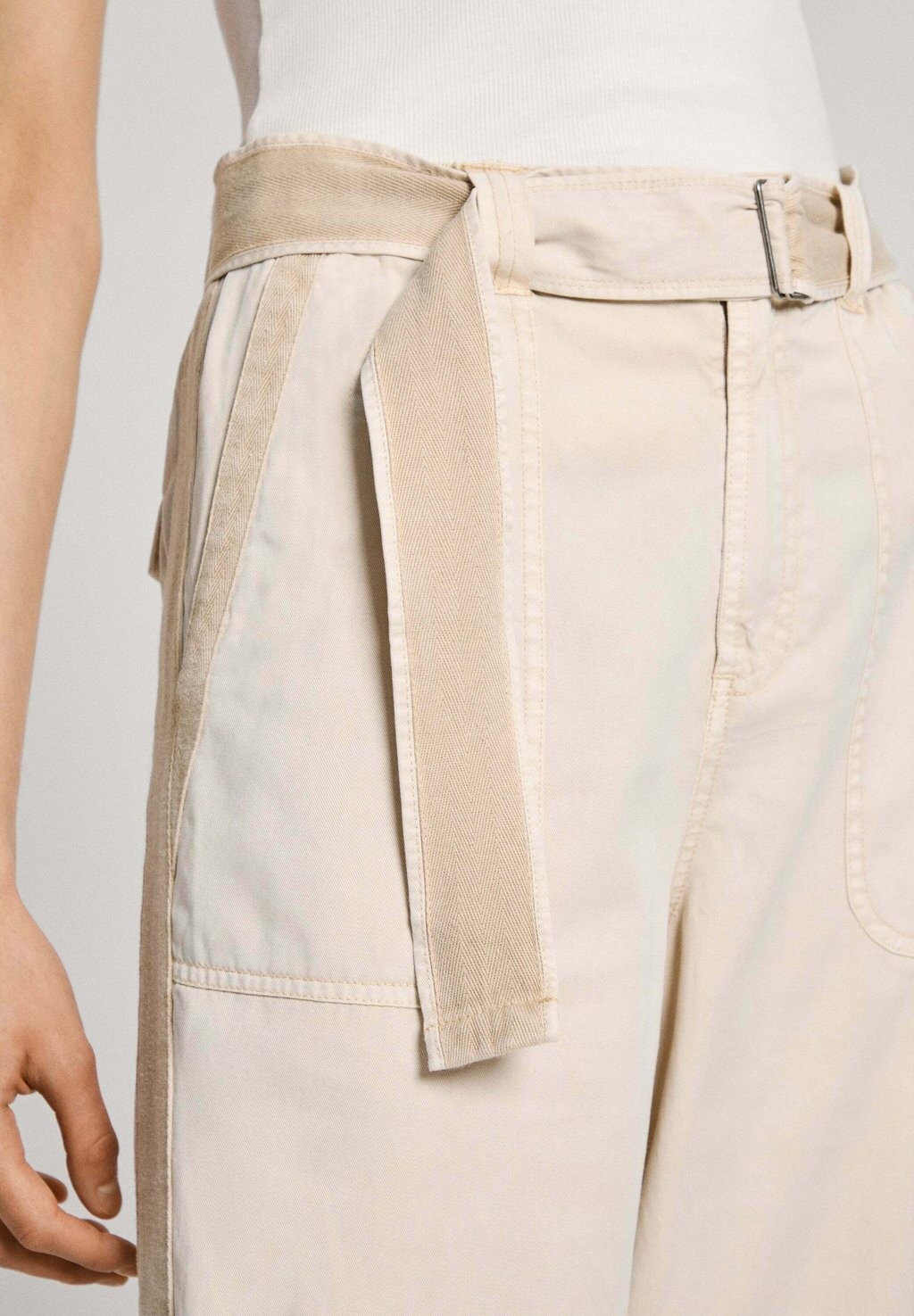 

Джинсы прямого кроя AYLIN Pepe Jeans, бежевый