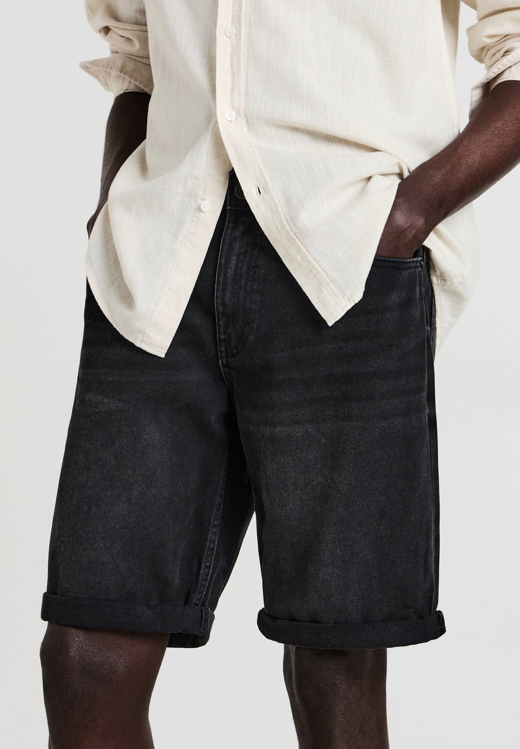 

Джинсовые шорты Calliope, цвет Nero Denim