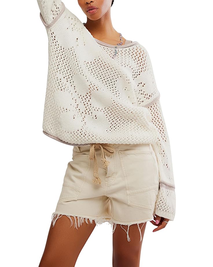 

Свитер Free People Hidden Tropics Tunic, цвет Ivory Combo